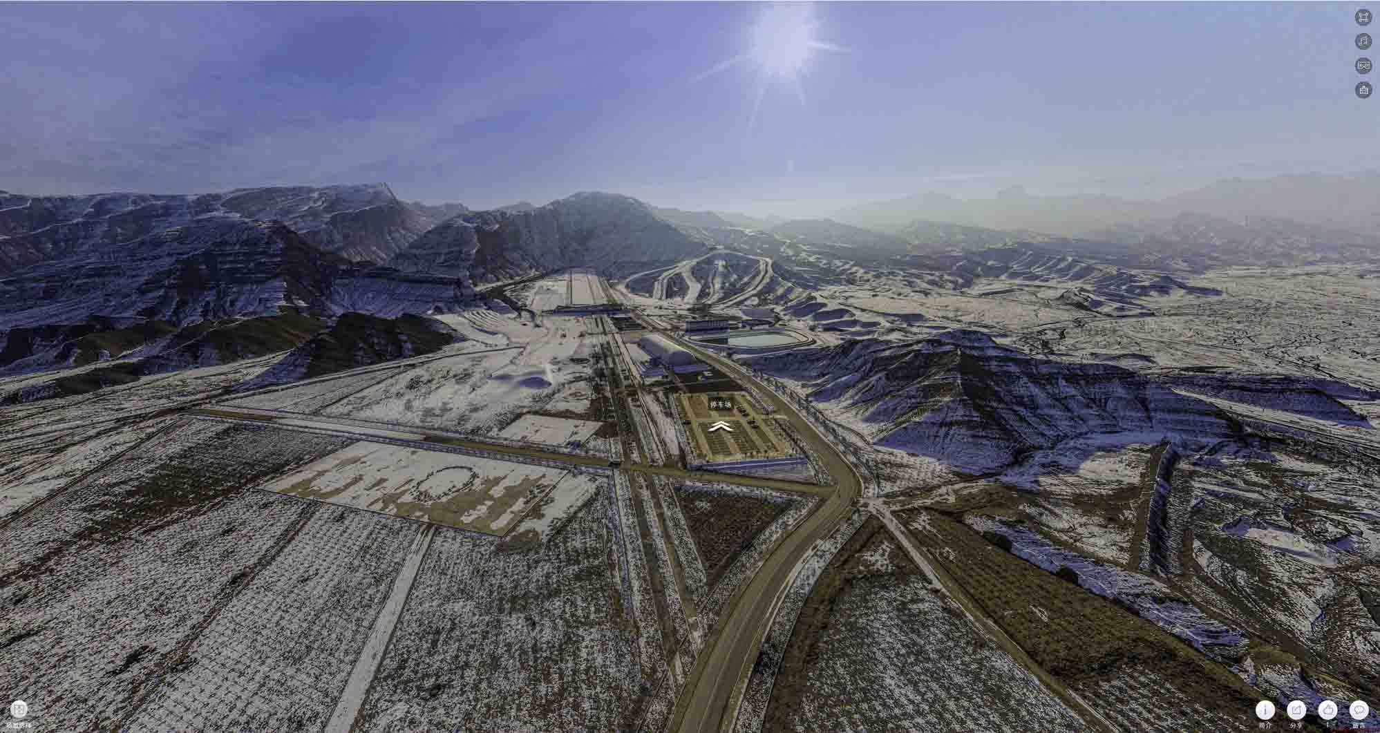 禅城720全景技术：开启全方位视觉新纪元——在手绘地图中的应用探索